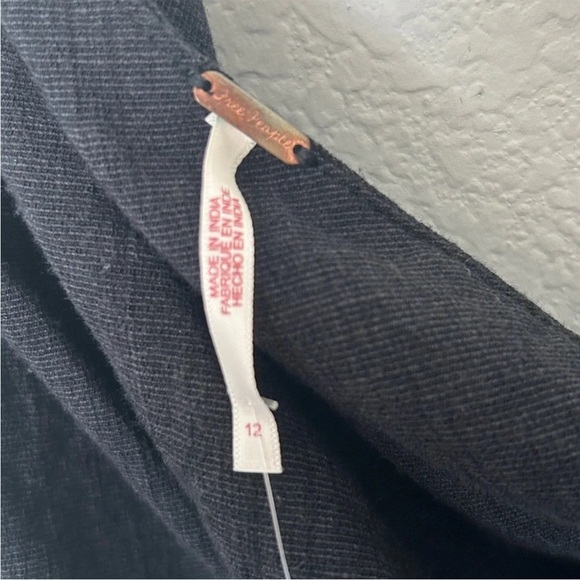 Free People Avery One Shoulder Jumpsuit Black - Picture 7 of 10